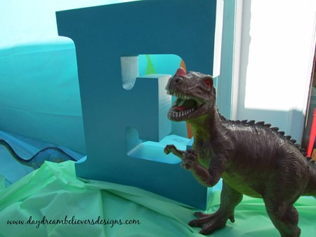 Modern Dinosaur 1st Birthday Party Decor