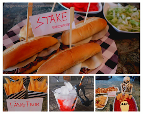 Hotel Transylvania Halloween Dracula Vampire Vampirina Theme Party Menu