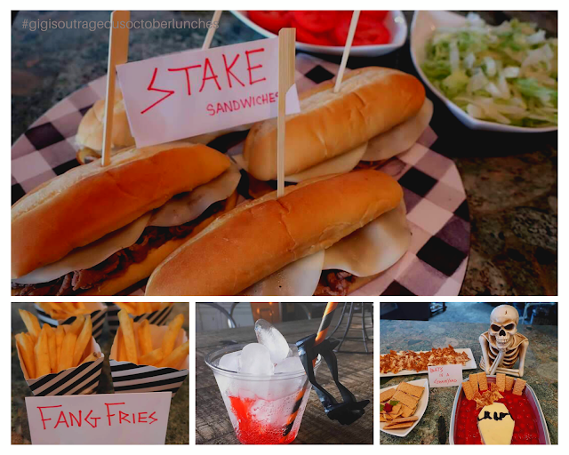 Hotel Transylvania Halloween Dracula Vampire Vampirina Theme Party Menu