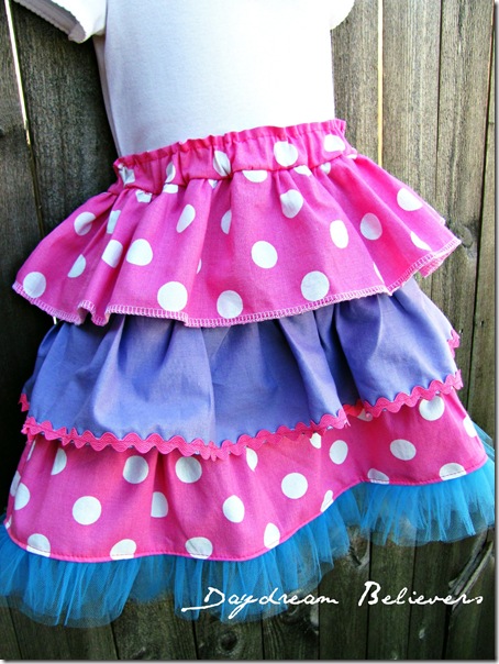 handmade abby caddabby sesame street birthday skirt