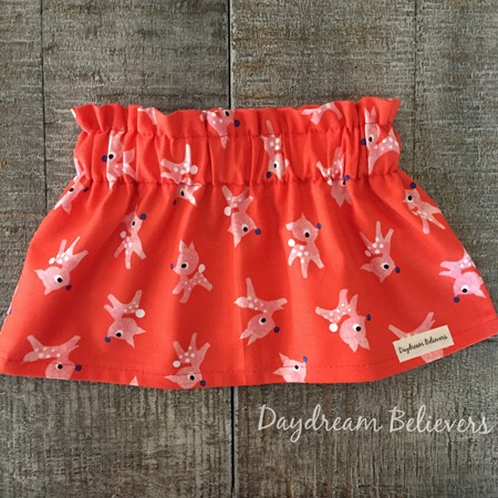 Christmas ELLE Reindeer Skirt by Daydream Believers