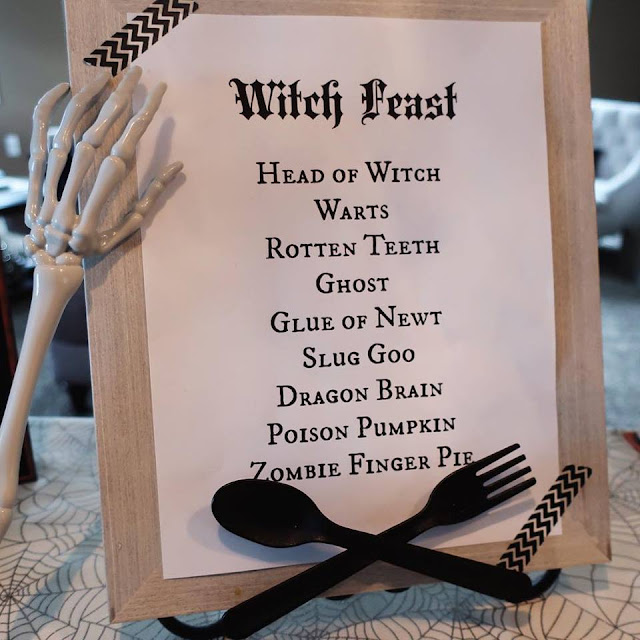 Amazing Fun Halloween Menu This is perfect for Halloween Dinner!