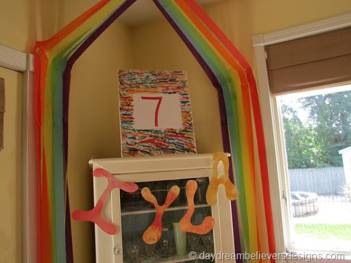 DIY Art Party at Home - DIY Decorations