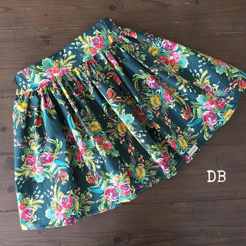 Handcrafted Fall Boho Skirt for Babies Girls Tweens by Daydream Believers Designs
