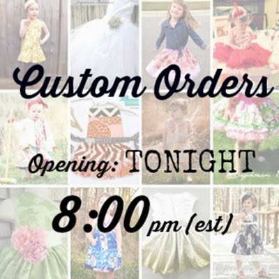 Custom Orders Reminder