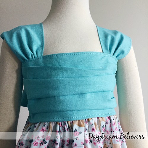 Bespoke Girls Handmade Maxi Dress by Daydream Believers Designs