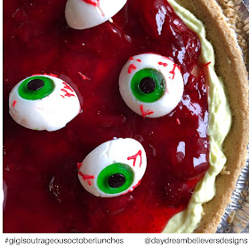 Eyeball Pie for Halloween Dessert! Easy DIY Cheesecake with