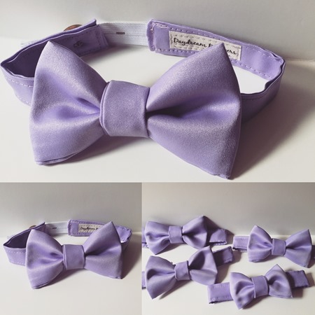 The PERFECT bow ties for ringbearers! Little guys won't mind wearing these ties with the adjustable elastic neckband! This is JUST what I was looking for! #wedding #handmade