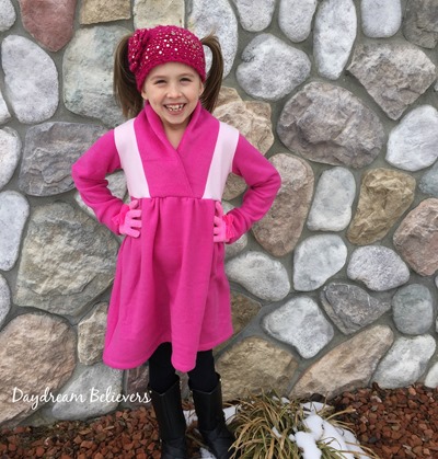 Girls Winter Fleece Dress by Daydream Believers for CKC