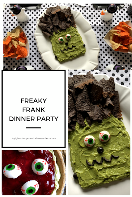 Friendly Frankenstein Halloween Dinner Party for Kids