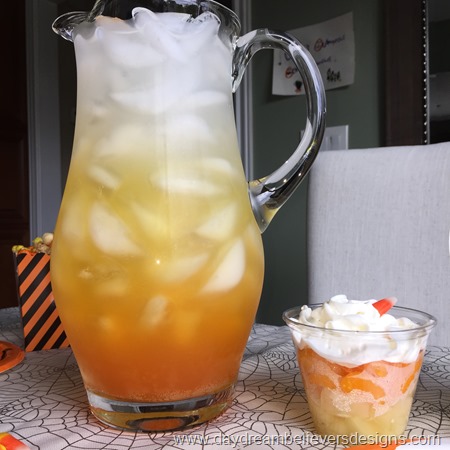 Healthy Halloween Treats Fun Fruit Cups and Candy Corn Punch