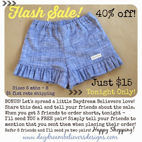 Daydream Believers FLASH SALE Ad