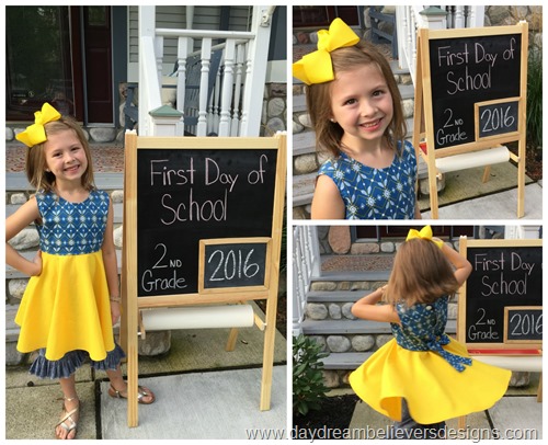 vintage back to school fashion www.daydreambelieversdesigns.com first day of school photos