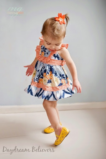 Vintage inspired babydoll party dress handmade by daydream believers designs 4