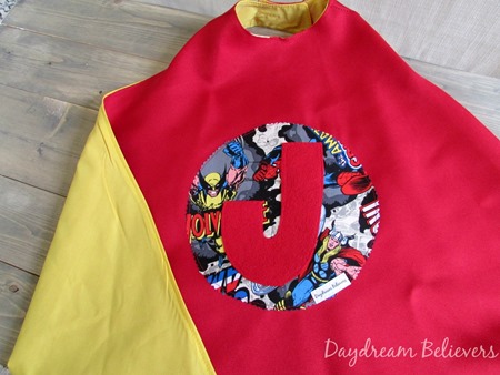 Personalized Superhero Dress Up Cape for Boys and Girls Fully Lined Handcrafted in the USA by Daydream Believers Designs 4