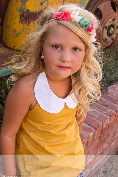 Daydream Believers Designs handcrafted, retro inspired, clothing for girls. Photo by Captured by Jes. LOVE the styling!